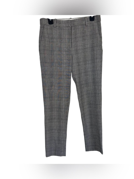 H&M Pants - H&M grey Plaid Dress Pants - Black and White